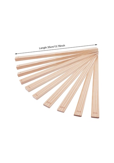 Suntek Ölçüm Şeritleri Yemek Hafif Bisküviler Ahşap Stil-a