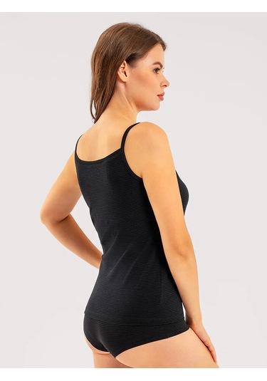 Clever Wear İnce Askılı Basic Atlet 159084605 Siyah