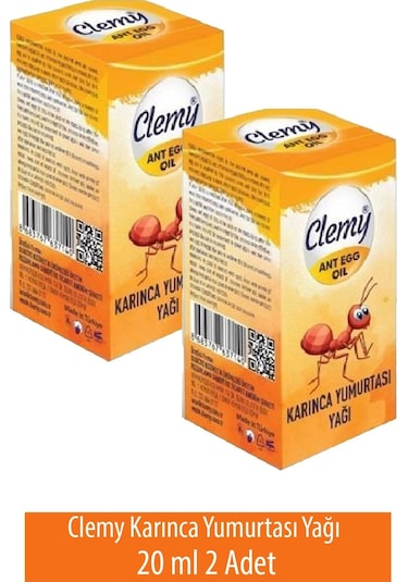 Clemy Karınca Yumurtası Yağı 2 x 20 ML