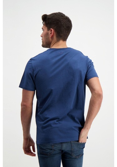 Lacivert Erkek Basic T-shirt Lacivert