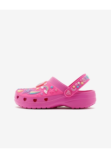 Skechers Heart Charmer - Girly Land Büyük Kız Çocuk Pembe Işıklı Terlik 308406l Hpmt Pembe