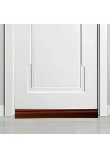 Chuangyinshop 36mm X 78.74inç Kahverengi Kendinden Yapışkanlı Kapı Contası, Ses Rüzgar Toz Böcek Yalıtım Bandı Diğer