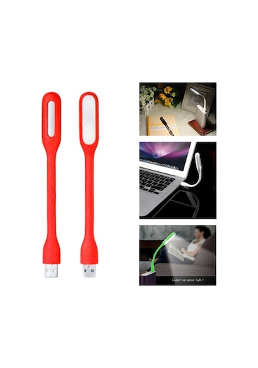 Usb Lamba Klavye Led Işık Kırmızı