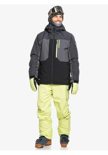 Quiksilver Dawson Erkek Kayak/snowboard Mont-eqytj03451 Kvj0-true Black Siyah