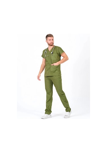 Yeşil Hemşire Takımı Unisex