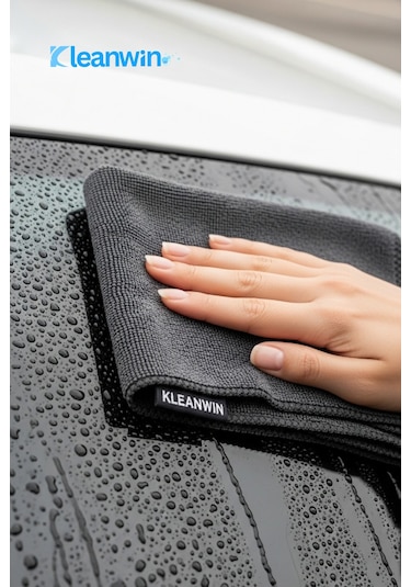 Titan Mikrofiber Bez 40x40cm 4 Adet Oto Yıkama Kurulama Bezi Leke Bırakmaz Cam Havlu