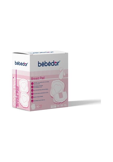 Bebedor Göğüs Pedi Hijyenik Tekli Ambalaj 40'lı