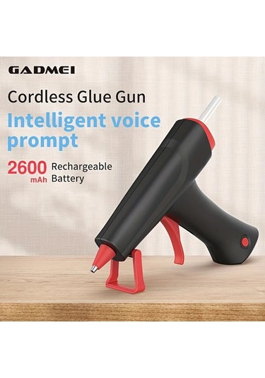 Honeybeeshop Pembe Akulu Sicak Silikon Tabancasi 3 7v Sarj Edilebilir Hizli On Isitma 10 Adet Mini Silikon Cubuk Sanat El Sanatlari Icin