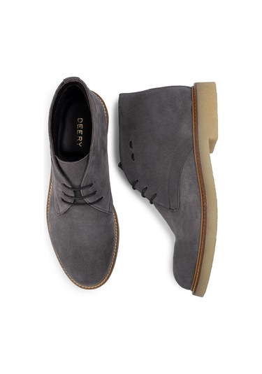 Deery Hakiki Süet Gri Erkek Bot Gri (539875392)