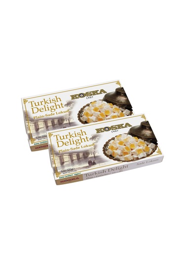 Koska Lokum Sade 500 Gr X 2 Adet