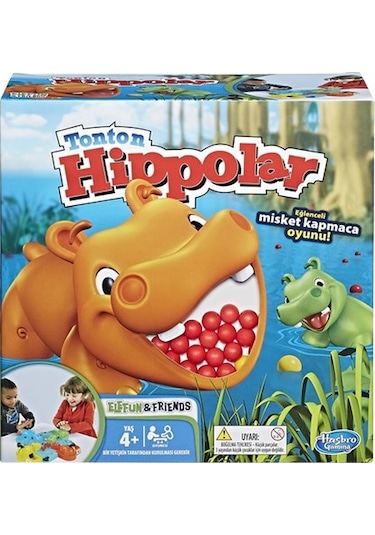 Hasbro Tonton Hippolar Eğlenceli Misket Kapmaca Oyunu