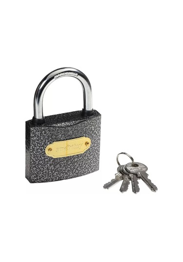 Smartbuy Askılı Kilit, Gövde 60 48 Mm, Kulp Çapı 8,5 Mm 221865557