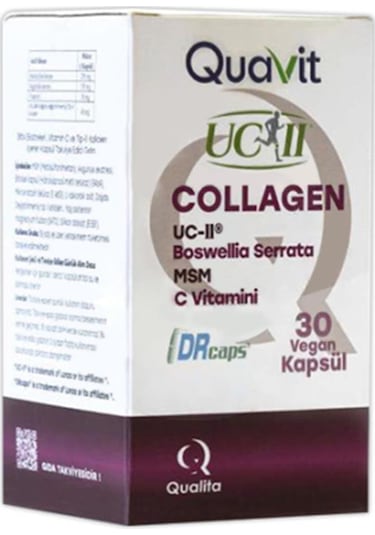 Quavit Uc-ıı Collagen 30 Vegan Kapsül