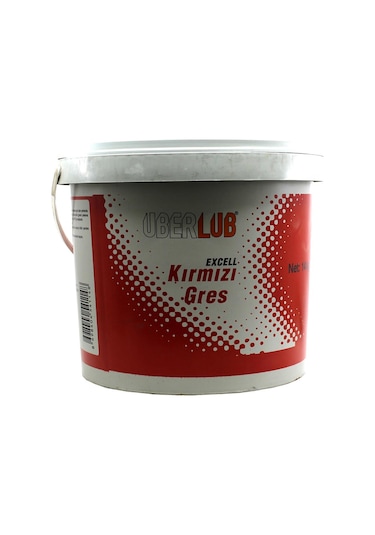 Uberlub Excell Kırmızı Gres Kalsiyum Sabunlu Gres 14 KG