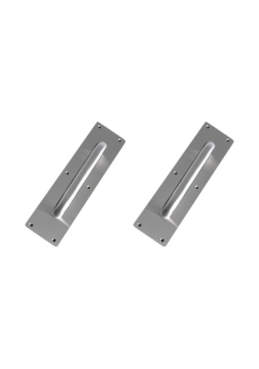 Suntek 2 Adet Kapı Kolları Sağlam Çekme İtme Plakaları 30cm-x-8cm-x-0,12cm