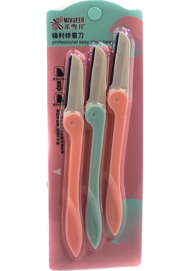 Kaş Usturası Jileti 3' Lü Set Kaş Düzeltici