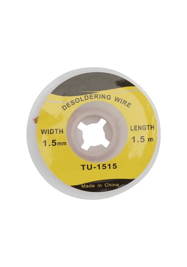 Lehim Sökme Teli 1.5m 1.5mm Bga Lehim Fitili Örgü Sökücü