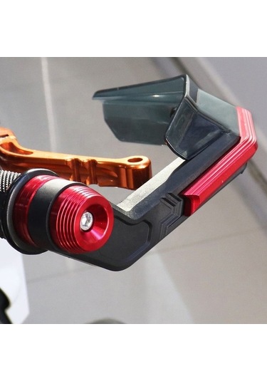 Pazly Eloksallı Motosiklet Handguards Kırmızı K21695r Kızıl - Dayanıklı Ve Şık Koruma Kızıl