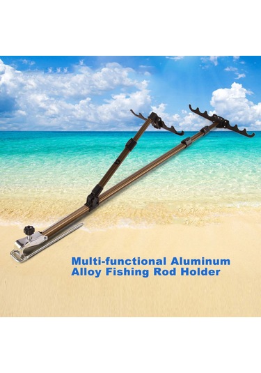 Dianziye "4'lü Ayarlanabilir Alüminyum Olta Sehpası - 1.5m Uzunluk, Dayanıklı Ve Pratik"