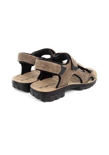 Muya Taurus Anatomik Taban Erkek Sandalet Vizon