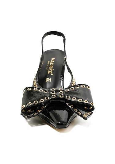Topuklu/ Stiletto Kadın 3063041 Nacree Naplack Nero Siyah