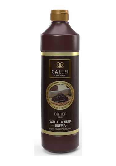 Callei Bitter Waffle Çikolatası Şişe 1 KG