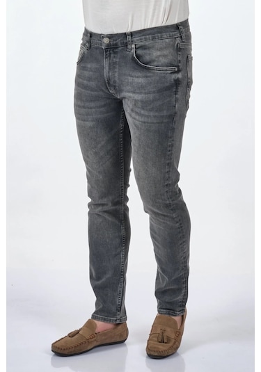Lee Erkek Kot Pantolon L719053cm Açık Gri