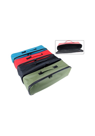 Youtek 1003 Model Siyah Arabaya Uygun Acil Tamir Aleti Çantası - Dayanıklı Kumaş, Kauçuk Kayışlı Kolları Ve Pürüzsüz Reçme