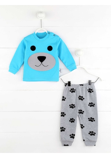 Köpekli İkili Takım Turkuaz