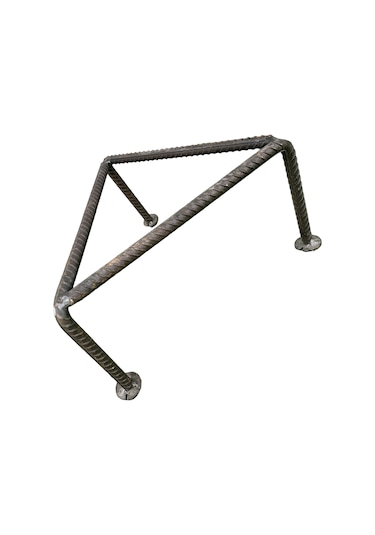 Ocak Sac Ayağı Ham Demir 25 X 25 Cm Ebat