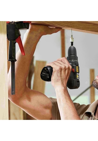 Cat DX14.2 12 V 2.0 Ah Li-ion Çift Akülü Profesyonel Şarjlı Matkap