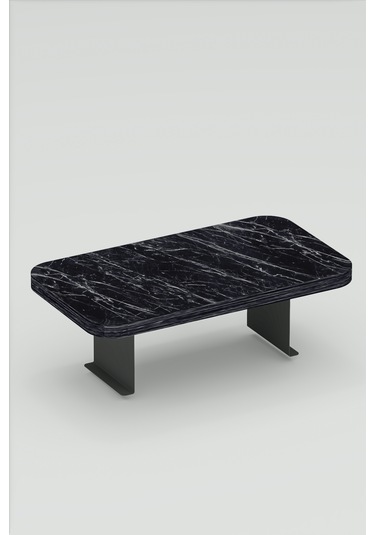 İkili Yan Sehpa Ayarlanabilir Tepsi Dikdörtgen Bendir