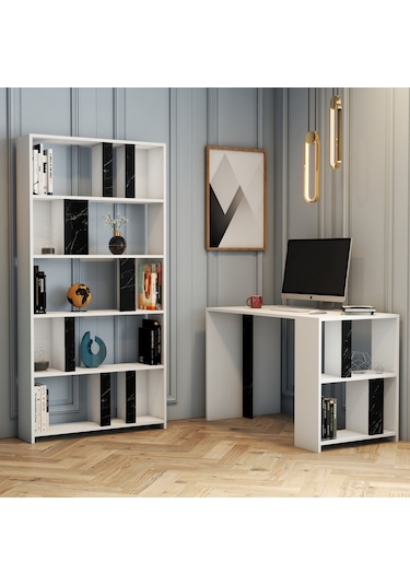 Variant Lima Çalışma Masası Ve Kitaplık Takımı