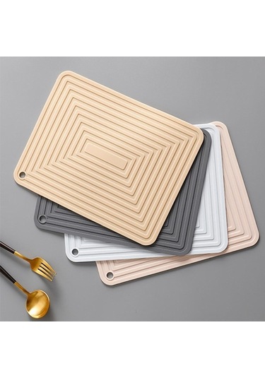 Pazly Tutucu Suntek Su Mat Kurutma Güveç Gri Geçirmez Bulaşık Rf Gri