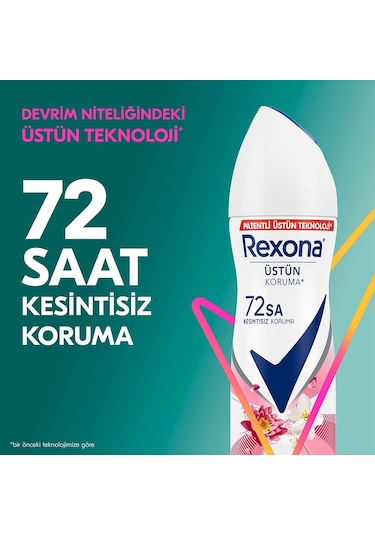 Rexona Sexy Bouquet 72 Saat Kadın Sprey Deodorant 3 x 150 ML