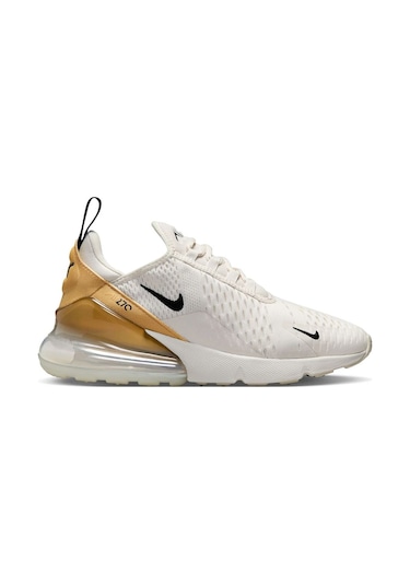 Nike Air Max 270 Bayan Spor Ayakkabı Sarı Beyaz Bej - Sarı