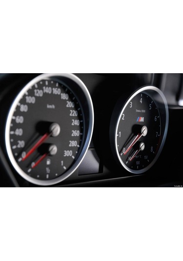 Bmw E90 Krom Gösterge Kadran Halka Çerçevesi Seti Bmw E90