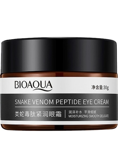 Bioaqua Yılan Zehri Peptidli Kırışıklık Karşıtı Sıkılaştırıcı Göz Kremi 30 G