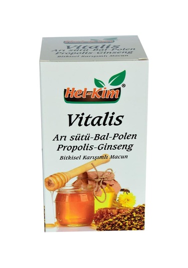 Hel-Kim Vitalis Arı Sütü Bal Polen Propolis Ginseng Macunu 780gr