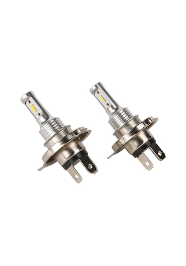 Yaozixa H4 Led Araç Fari Ampulü 40w 7000lm 6000k Beyaz Işık, 1860 Led Çip, Kolay Kurulum, 50.000+ Saat Ömür, H1/h3/h7/h8/9005 Uyumlu