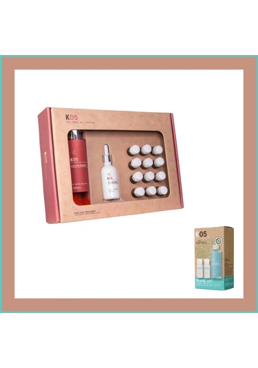 Kaaral K05 Tea Tree Oil Saç Dökülmesine Karşı Set 250ml + Dandruff Dry Scalp Kit Dökülen