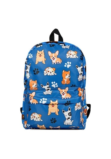 Twill Büyük Kapasiteli Öğrenci Sırt Çantası 3xyaxp Mavi