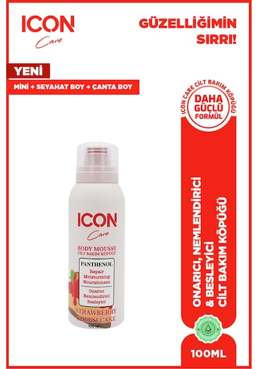 Cilt Bakım Köpüğü Strawberry & Cheesecake 100 Ml-