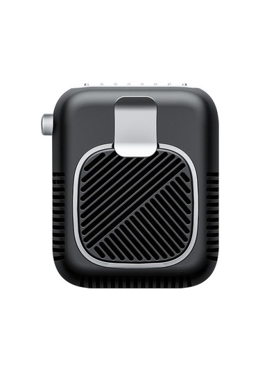 Taşınabilir Kişisel Asılı Bel Fanı 10000 Mah Şarj İle Sessiz Giyilebilir Elektrikli Fan El Klima Siyah 2693 Renkli