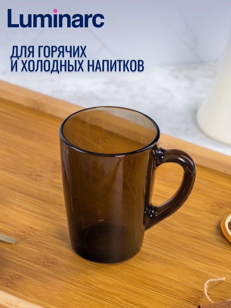 Lumınarc Eclipse 320 Ml Çaydanlıkları 6'lı Set 71717891 Kahverengi