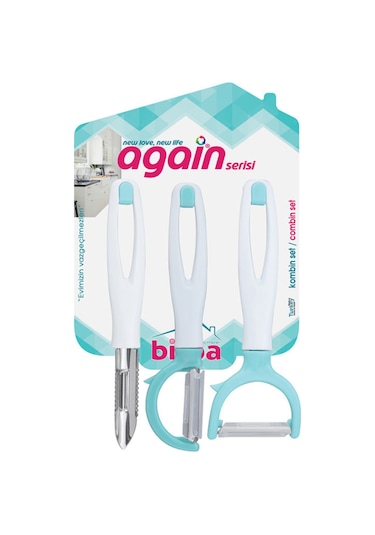 Again Hilal Sebze Oyacağı & Yan Sebze Soyacağı & Klasik Sebze Soy