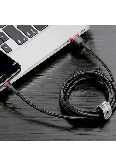 Baseus Cafule Micro Usb 1Metre 2.4A Hızlı Şarj Halat Usb Kablo (476269504)