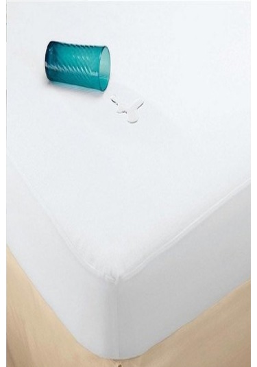 Bebesi Pamuk Fitted Alez 200x200+30 Cm Sıvı Geçirmez Lastikli Battal Boy Xl Beyaz