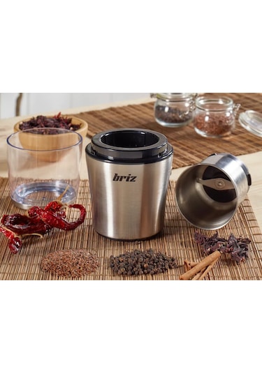 Briz Çıkarılabilir Hazneli Baharat Öğütücü ve Kahve Değirmeni