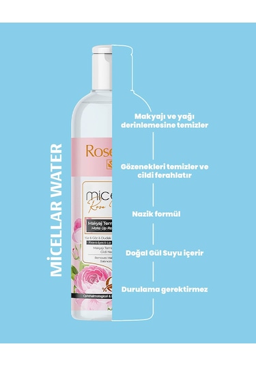 Rosense Micellar Gül Suyu 220 Ml